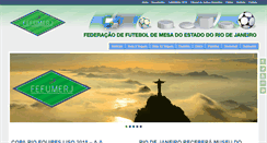 Desktop Screenshot of fefumerj.com.br